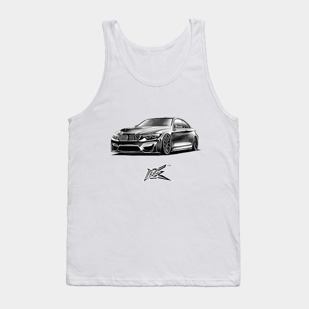 bmw f8x m4 Tank Top by naquash